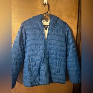 Lands End fleece lined coat NEW!